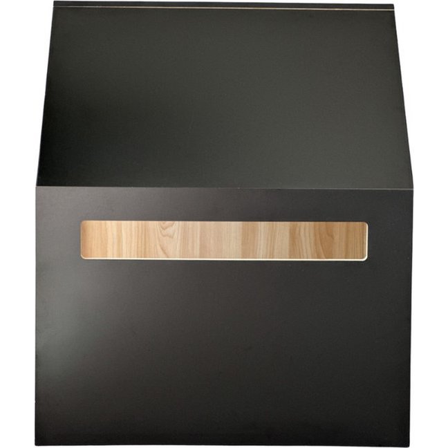 Dierenhuis | hout | zwart | 58 x 58 x 65 cm - Afbeelding 2