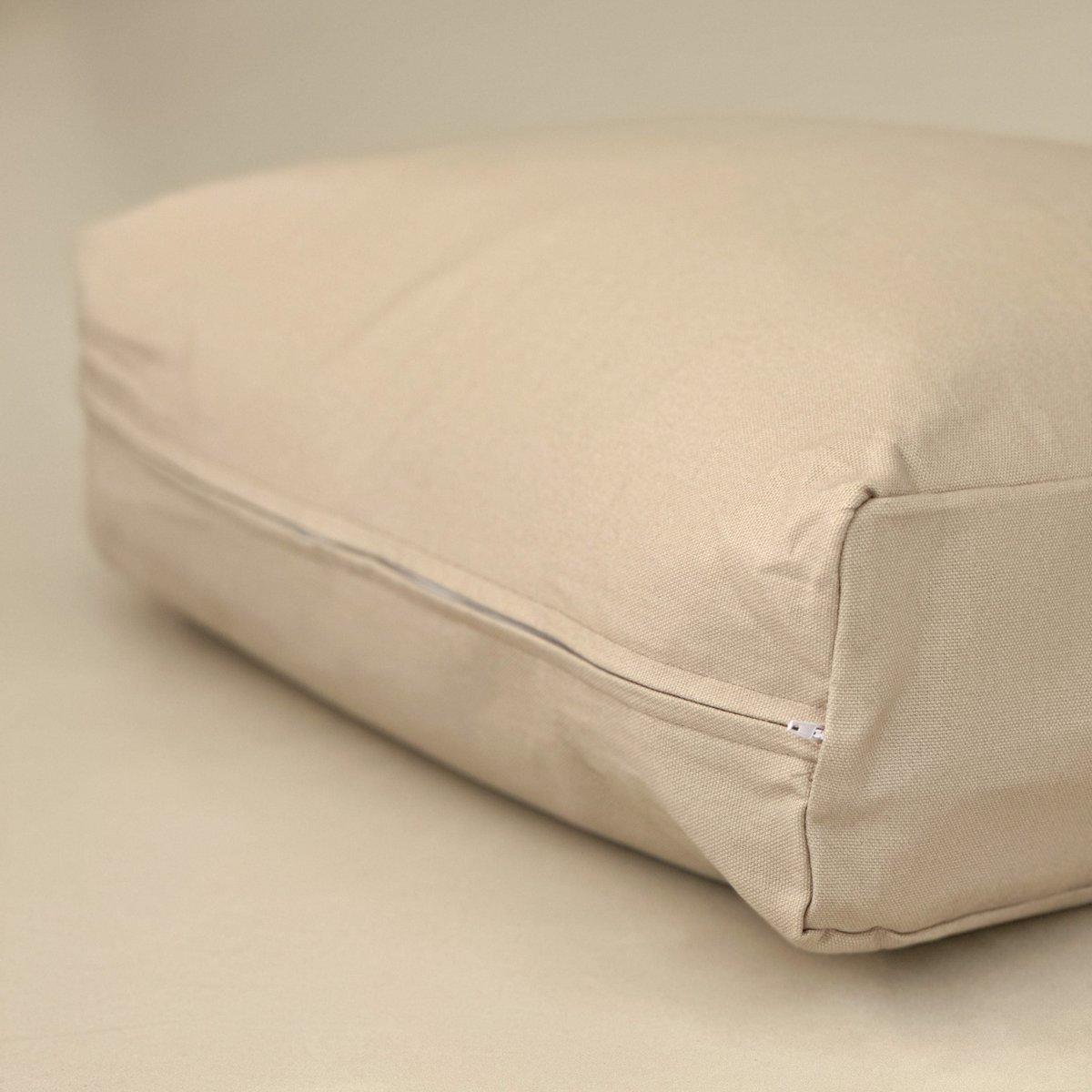 Kussenhoes | katoen | vanille kleur | maat S | 70 x 50 x 15 cm - Afbeelding 8