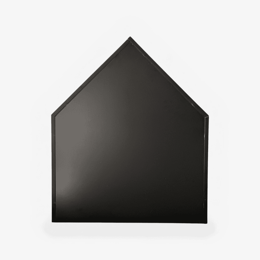 Kattenhuis | hondenhuis | hout | katoen | zwart | 58 x 58 x 65 cm - Afbeelding 7